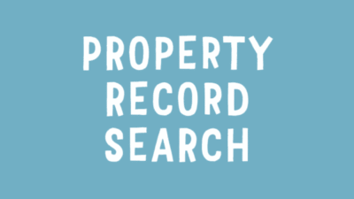 Property Record Search Cta