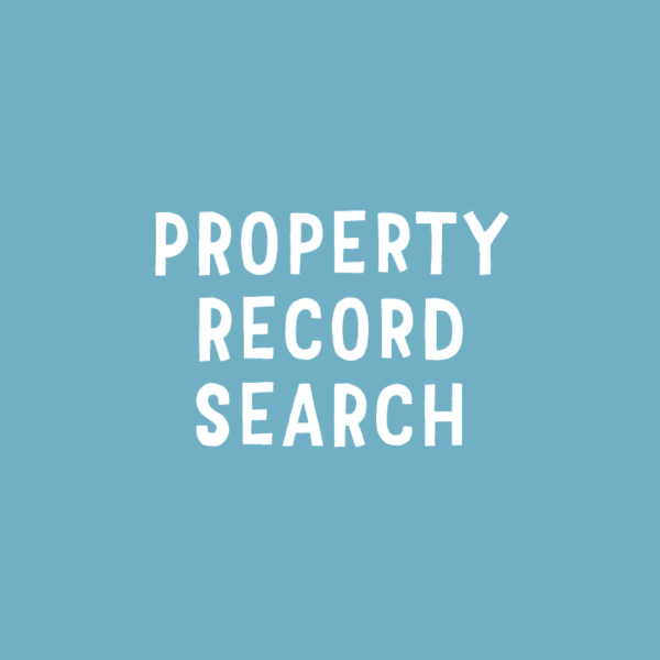 Property Record Search Cta